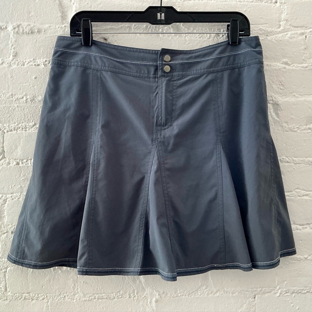 Title Nine Nimblene Athletic Skort Skirt Dark Gray Size 6
